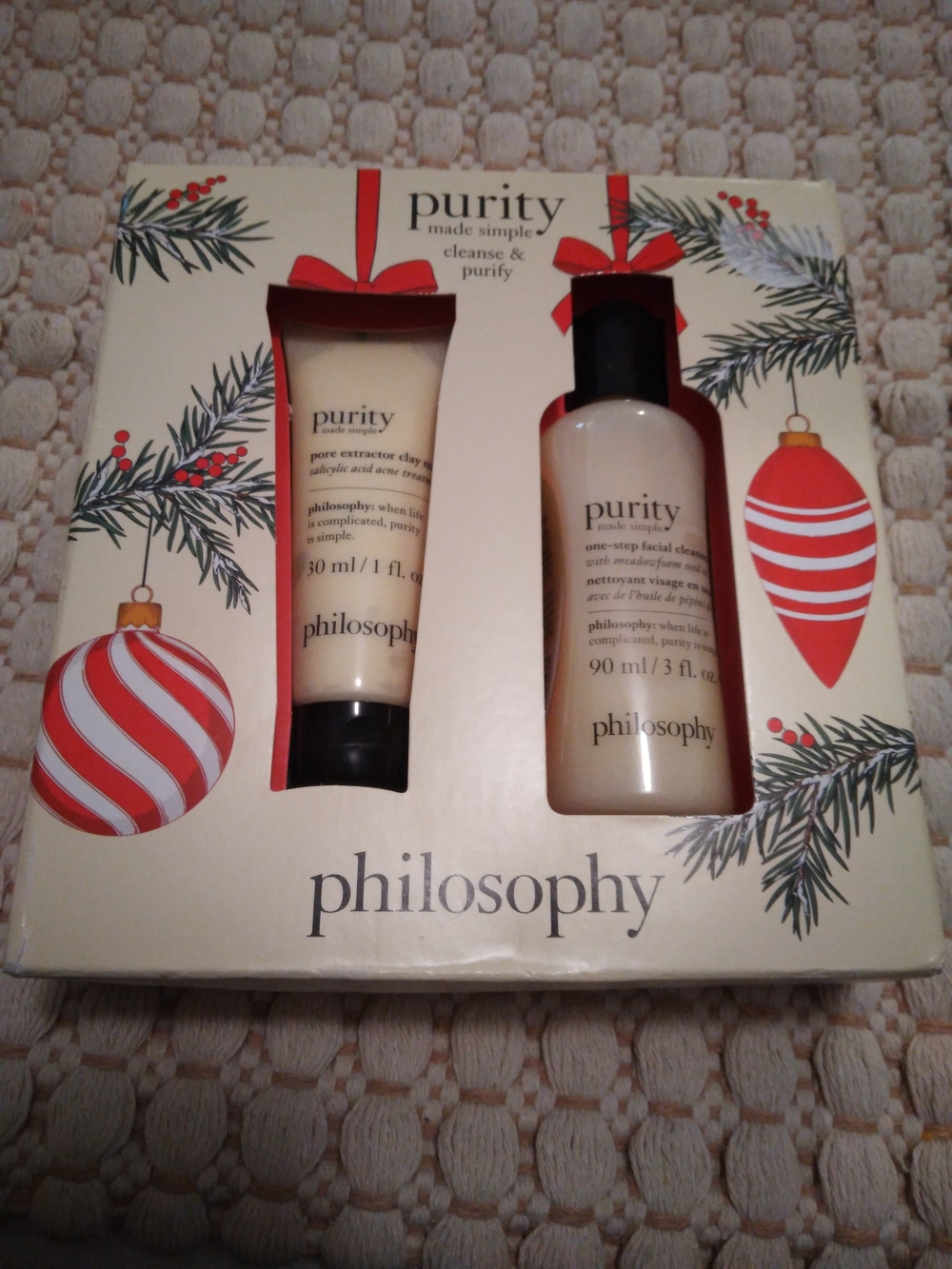 Philosophy Purity Made Simple Facial Cleanser & Pore Extractor Mask Set
